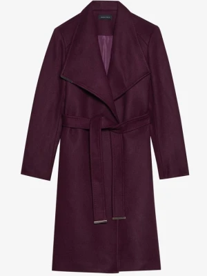 Klasyczny płaszcz Anna Field By Zalando bordowy