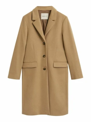 Klasyczny płaszcz Gant khaki