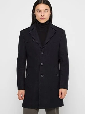 Klasyczny płaszcz KARL LAGERFELD czarny