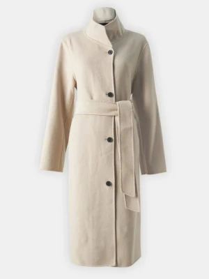 Klasyczny płaszcz KARL LAGERFELD taupe