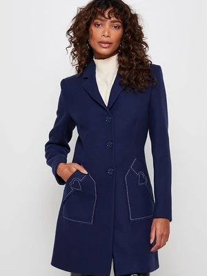 Klasyczny płaszcz Love Moschino