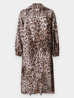 Klasyczny płaszcz MOSCHINO brązowy