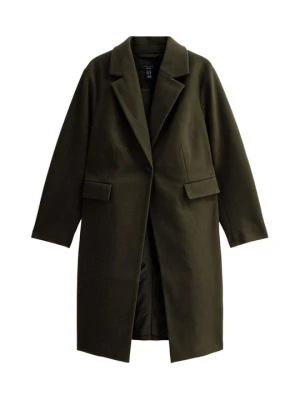 Klasyczny płaszcz New Look khaki