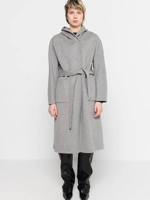 Klasyczny płaszcz Oakwood szary