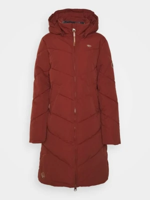 Klasyczny płaszcz Ragwear ciemnoczerwony