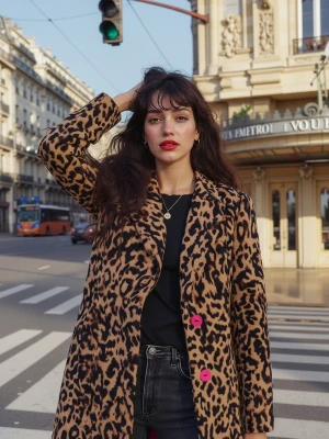 Klasyczny płaszcz Run Wild XS