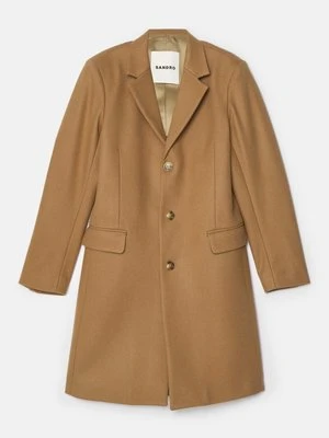 Klasyczny płaszcz sandro