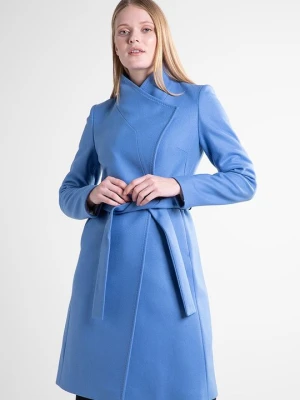 Klasyczny płaszcz Ted Baker niebieski