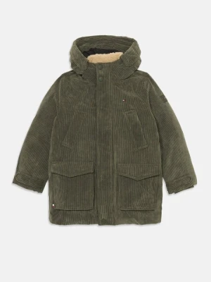Klasyczny płaszcz Tommy Hilfiger khaki