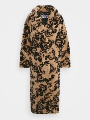 Klasyczny płaszcz Versace Jeans Couture piaskowy