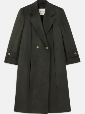 Klasyczny płaszcz Weekend Max Mara khaki