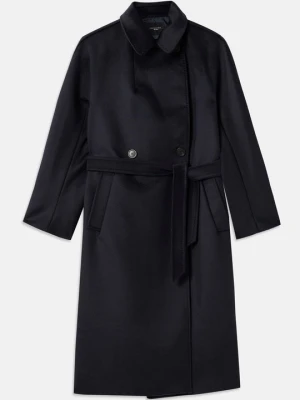 Klasyczny płaszcz Weekend Max Mara niebieski