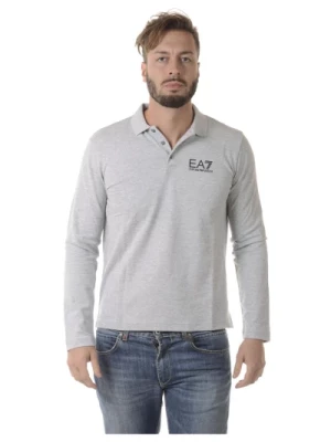 Klasyczny Polo Shirt dla Mężczyzn Emporio Armani EA7