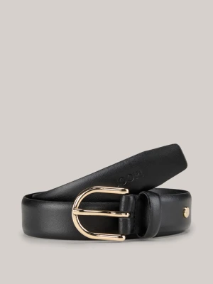 Klasyczny skórzany pasek w czarnym kolorze Joop