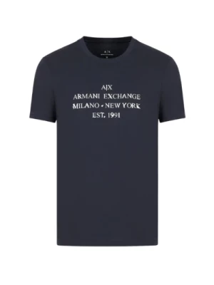 Klasyczny Styl Koszulki Armani Exchange