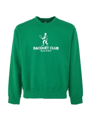 Klasyczny sweter Racquet Club Crewneck Sporty & Rich