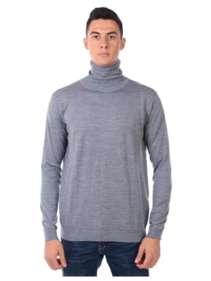 Klasyczny Sweter z Golfem z Wełny Daniele Alessandrini