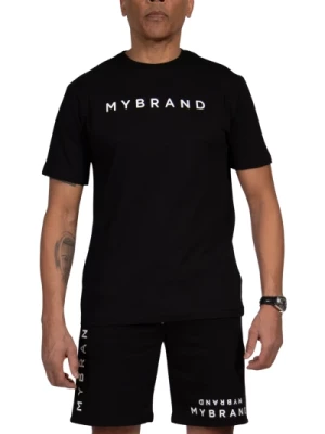 Klasyczny T-shirt z Logo w Czarnym My Brand