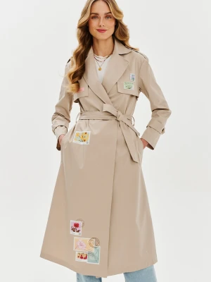 Klasyczny trencz Letters to Spring XS