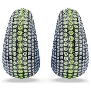 Zdjęcie produktu Klipsy Sublima, Szlif okrągły, Duże, Różnokolorowe, Powłoka z rutenu Swarovski