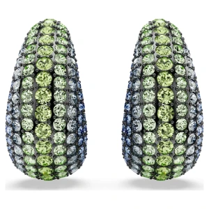 Zdjęcie produktu Klipsy Sublima, Szlif okrągły, Średnie, Różnokolorowe, Powłoka z rutenu Swarovski