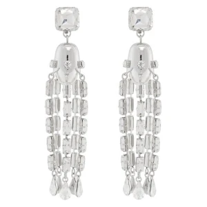 Klipsy Weekend Max Mara Callas 2525756095650 Srebrny
