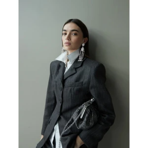 Klipsy Weekend Max Mara Callas 2525756095650 Srebrny