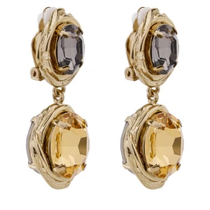 Klipsy Weekend Max Mara Fasto 2525756055650 Złoty