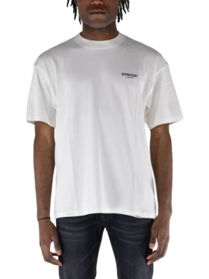 Klubowy Model Casualowego T-Shirtu z Bawełny Represent