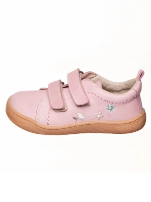 kmins Skórzane buty w kolorze jasnoróżowym do chodzenia na boso rozmiar: 30