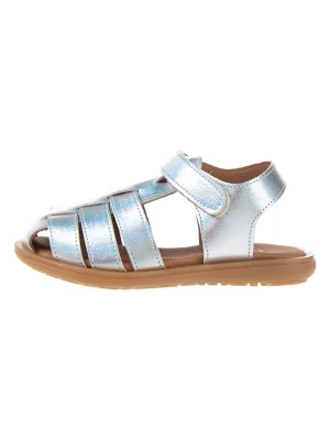 kmins Skórzane półsandały w kolorze złotym rozmiar: 27