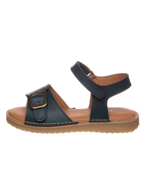 kmins Skórzane sandały w kolorze czarnym rozmiar: 26