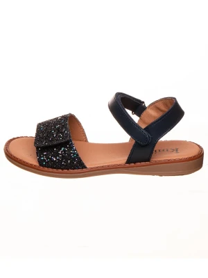 kmins Skórzane sandały w kolorze czarnym rozmiar: 33