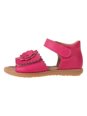 kmins Skórzane sandały w kolorze różowym rozmiar: 32