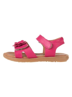 kmins Skórzane sandały w kolorze różowym rozmiar: 33