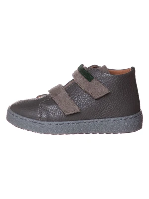 kmins Skórzane sneakersy w kolorze szaro-zielonym rozmiar: 23