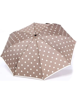 Knirps Parasol "Fiber T21" w kolorze beżowo-białym rozmiar: onesize