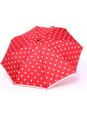 Knirps Parasol "Knirps Fiber T21 Duomatic" w kolorze czerwono-białym rozmiar: onesize