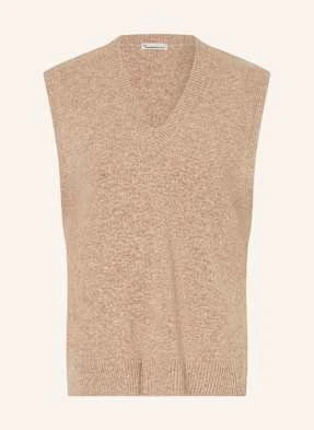 Knowledgecotton Apparel Bezrękawnik beige