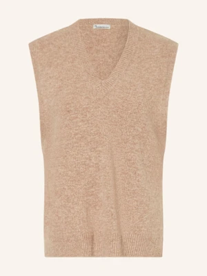 Knowledgecotton Apparel Bezrękawnik beige