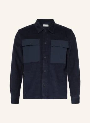 Knowledgecotton Apparel Bluza Z Grubego Dżerseju blau