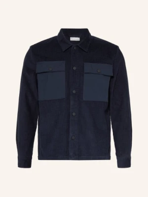 Knowledgecotton Apparel Bluza Z Grubego Dżerseju blau