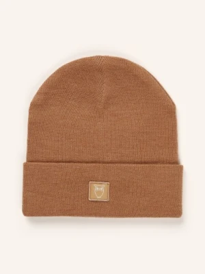 Knowledgecotton Apparel Czapka Z Wełny Merynosowej gelb