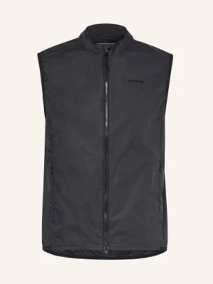 Knowledgecotton Apparel Kamizelka Funkcjonalna Vent Ripstop 90 schwarz