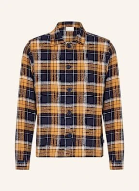 Knowledgecotton Apparel Koszula Flanelowa Regular Fit blau