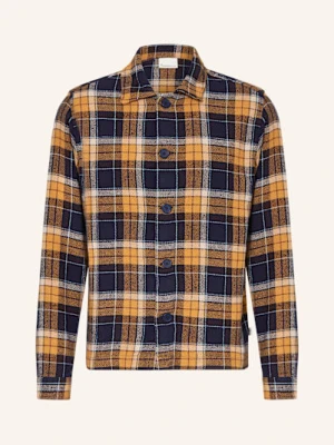 Knowledgecotton Apparel Koszula Flanelowa Regular Fit blau