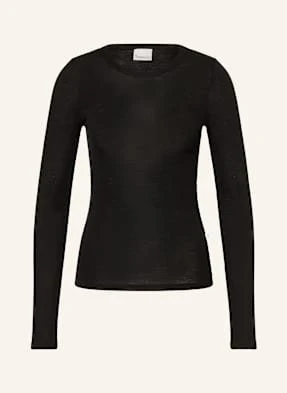 Knowledgecotton Apparel Koszulka Z Długim Rękawem schwarz