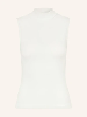 Knowledgecotton Apparel Podkoszulek Bez Rękawów weiss