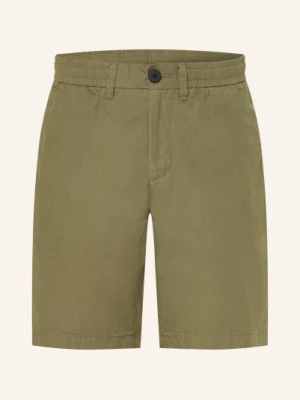 Knowledgecotton Apparel Szorty Fig O Luźnym Kroju gruen