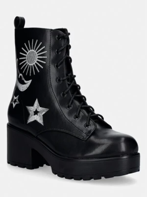 Koi Footwear botki Astro Silver Star Moon Chunky Boots